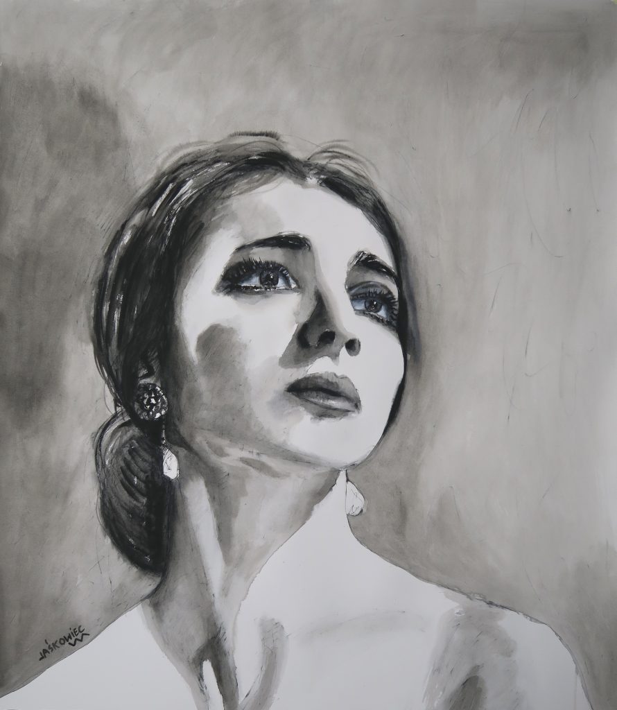 Marek Jaśkowiec — CALLAS - akwarela, papier