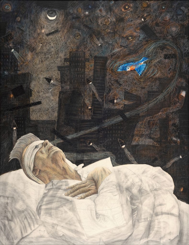 Marek Jaśkowiec — Lazarus — portret symboliczny