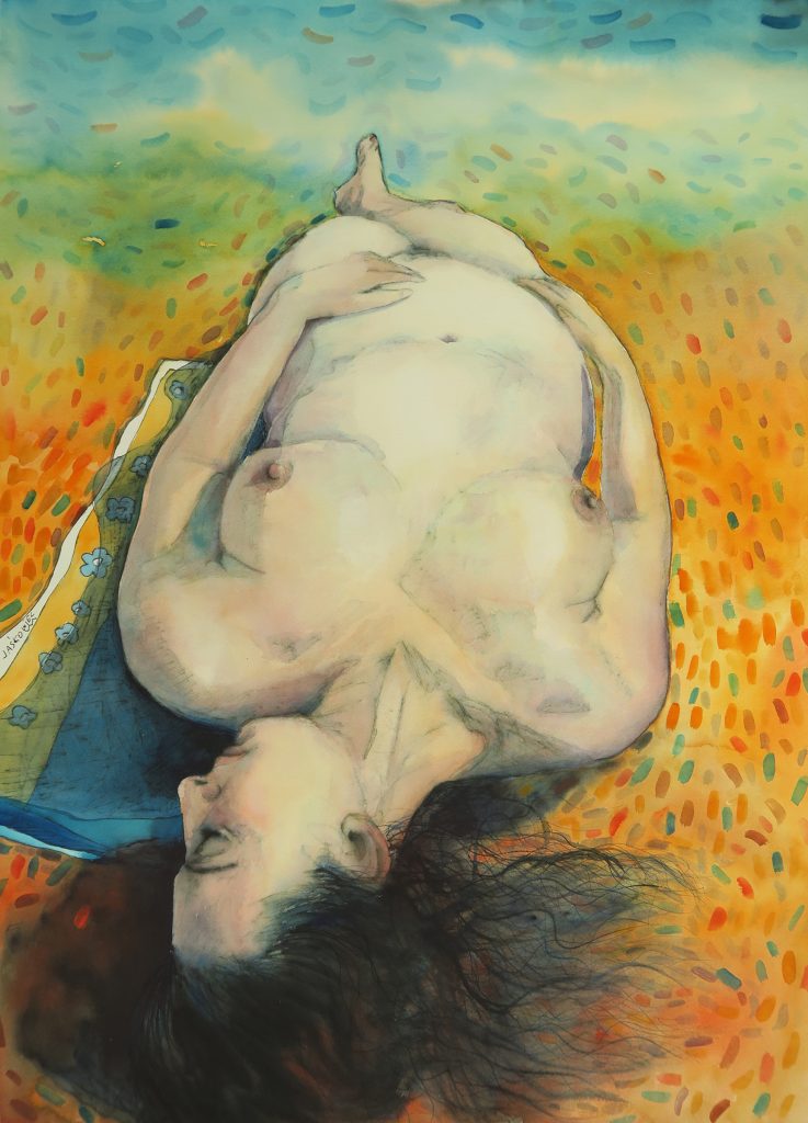 Marek Jaśkowiec — LIPIEC - akwarela, papier