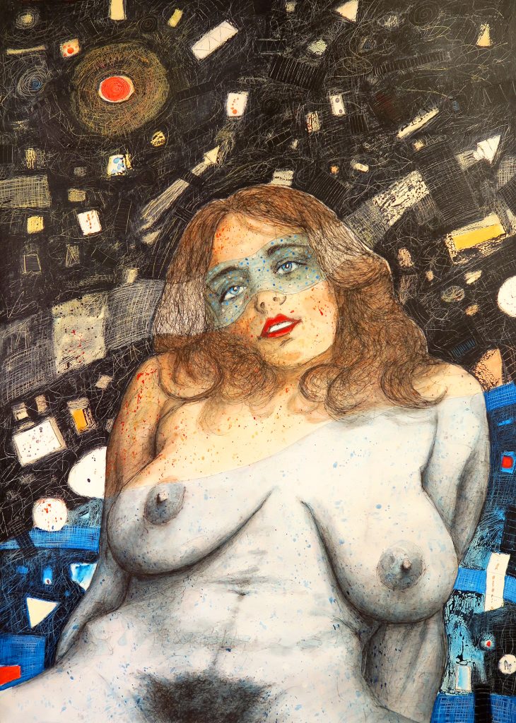 Marek Jaśkowiec — seria KOSMOS, techniki mieszane i własne